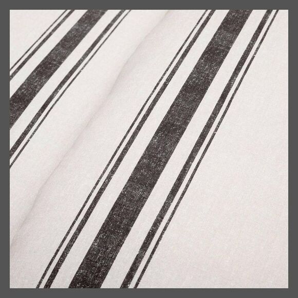 Lush Decor - Lush Décor 2pc Twin/Twin Extra Long Farmhouse Stri Black - Picture 3 of 5